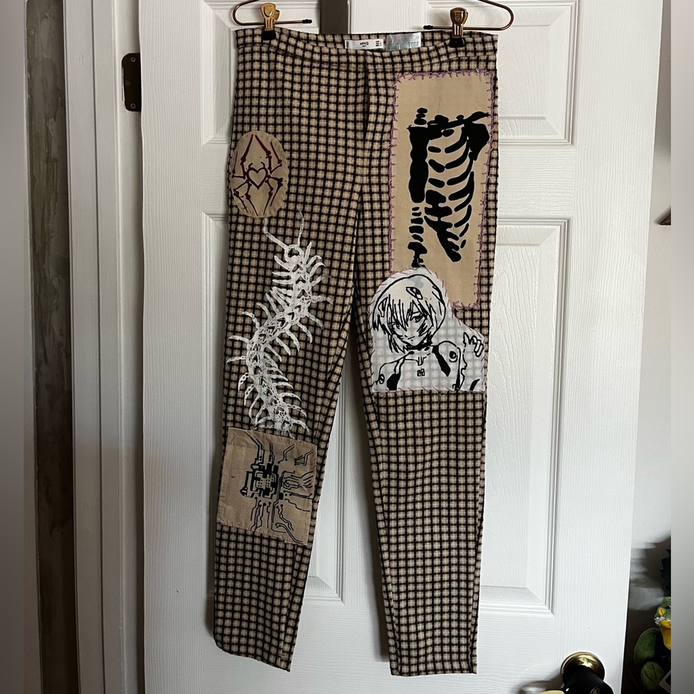MNG SUIT Reworked NEON GENESIS EVANGELION Plaid Pants